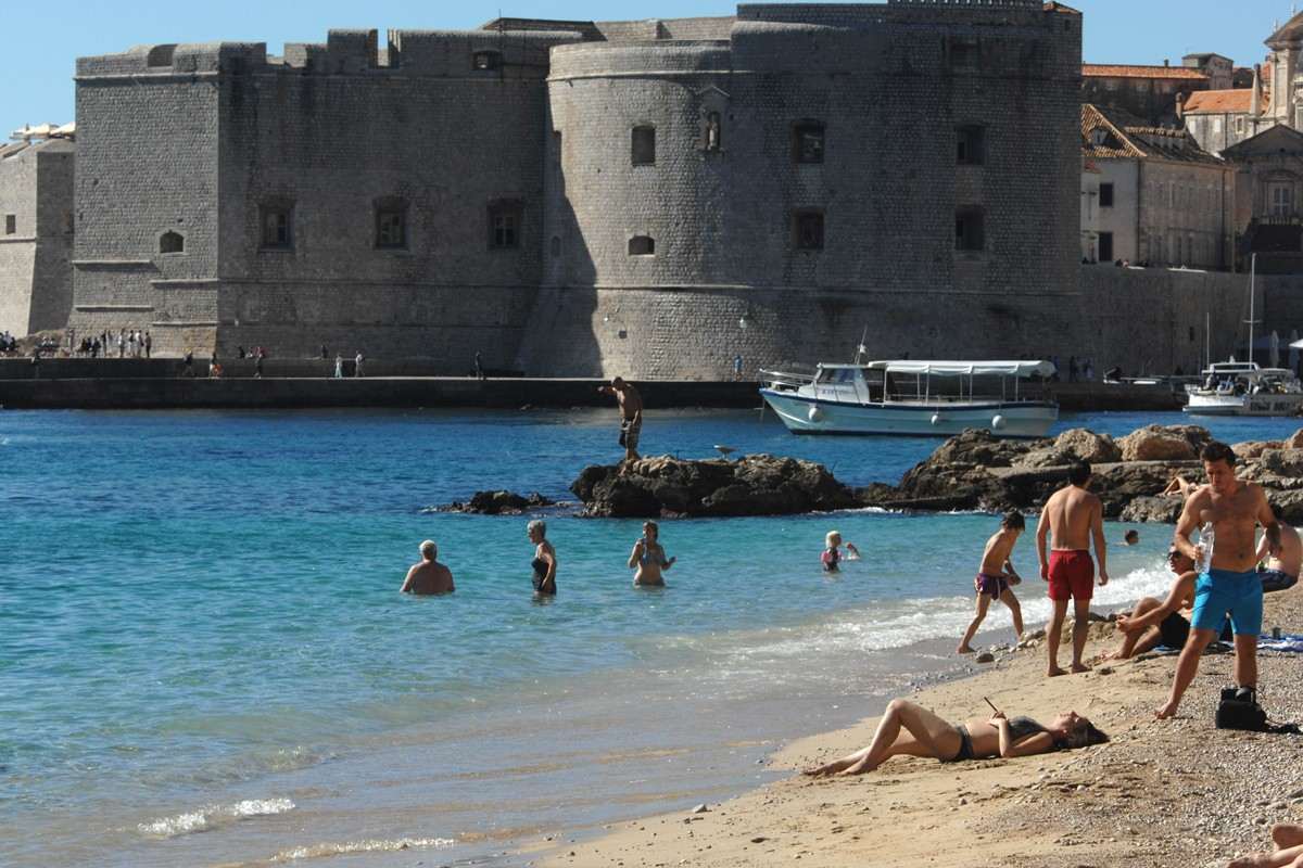 Beaches in Dubrovnik