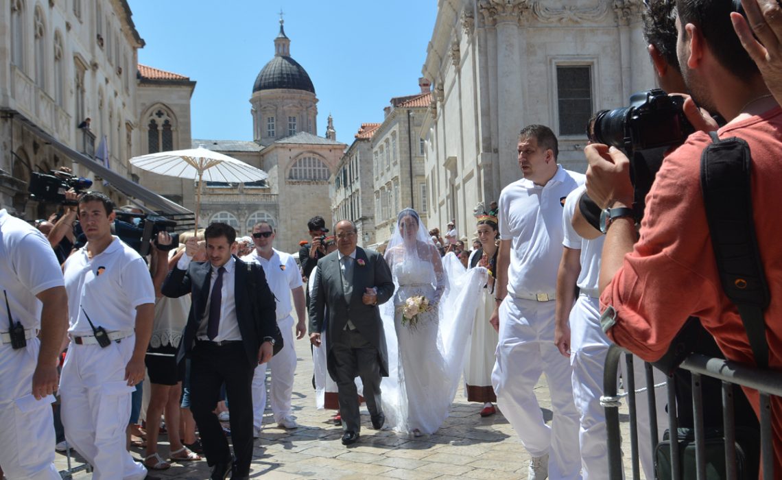 Fabiola Beracasa wedding Dubrovnik