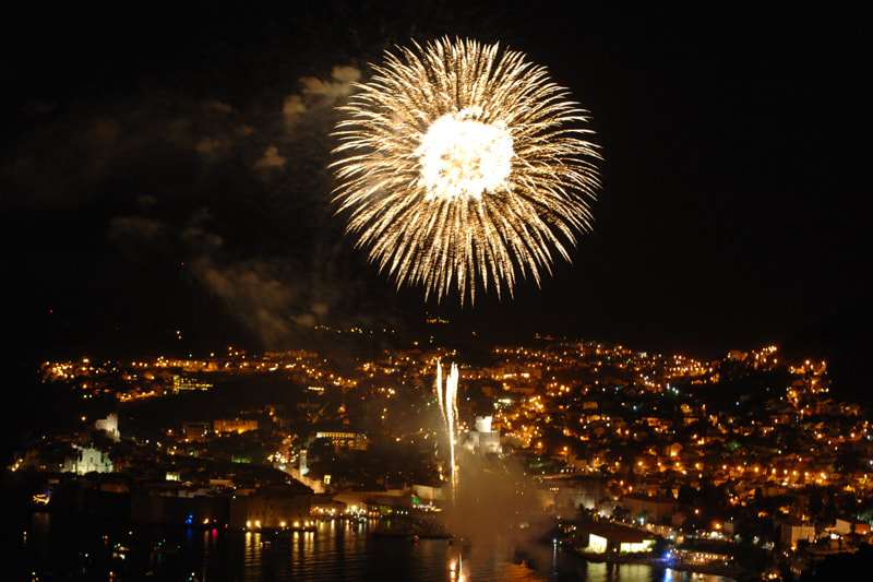 Dubrovnik Summer Festival opening fireworks
