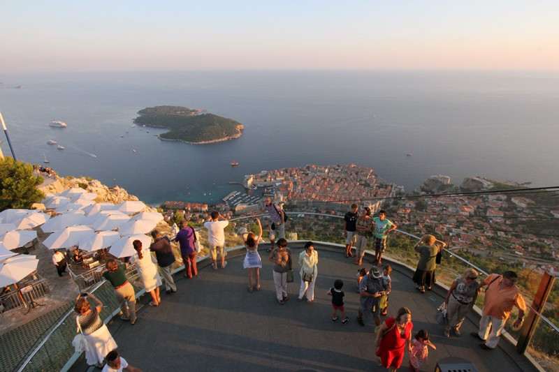 City of Dubrovnik from Srđ