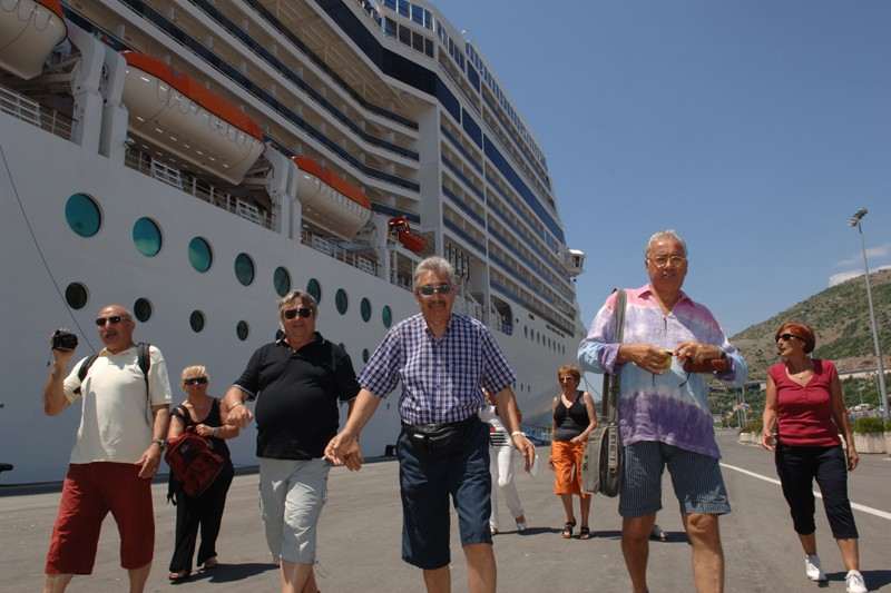 Tourists Dubrovnik