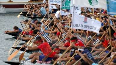 Spectacular Boat Marathon of Pirates from the Neretva River 1 Boat Marathon on the Neretva