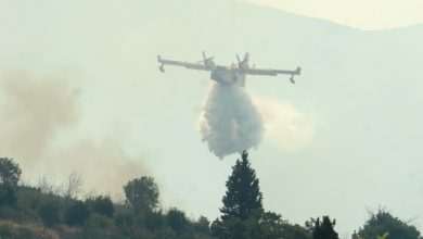 Župa Dubrovačka in flames and smoke 1 The fire in Župa Dubrovačka