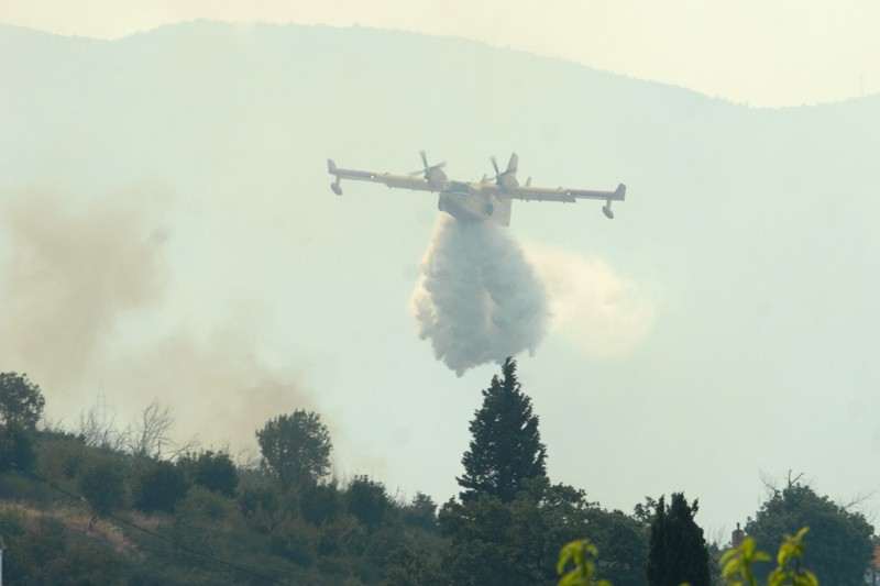 The fire in Župa Dubrovačka