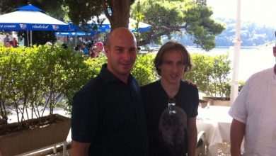 Luka Modrić in Cavtat