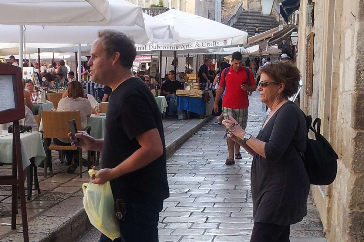 Peter MacNicol in Dubrovnik
