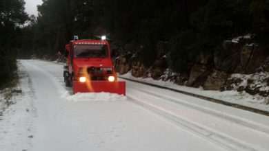 Snow on Mljet