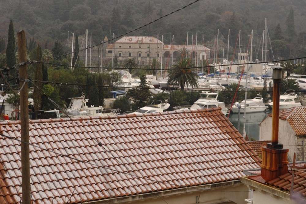Snow in Dubrovnik