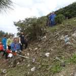 Volunteers Help Park Orsula in Dubrovnik