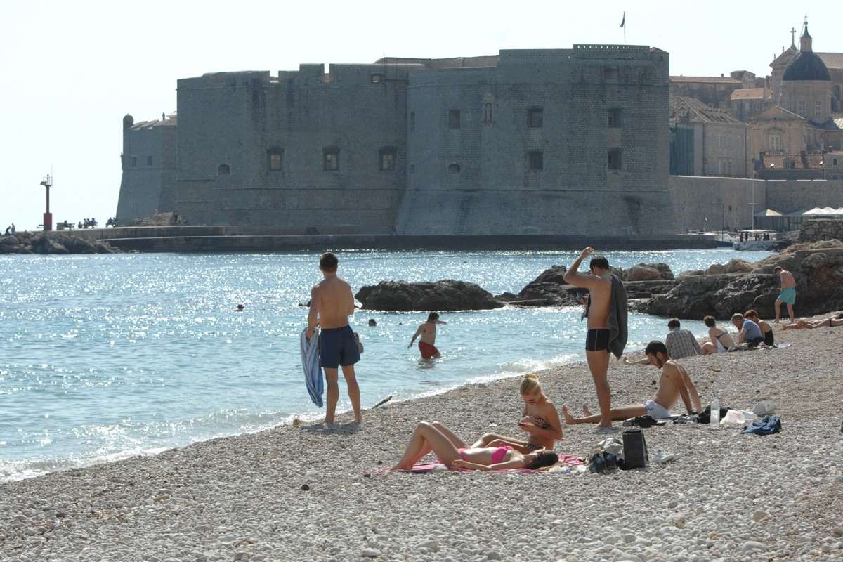 Swimming in Dubrovnik