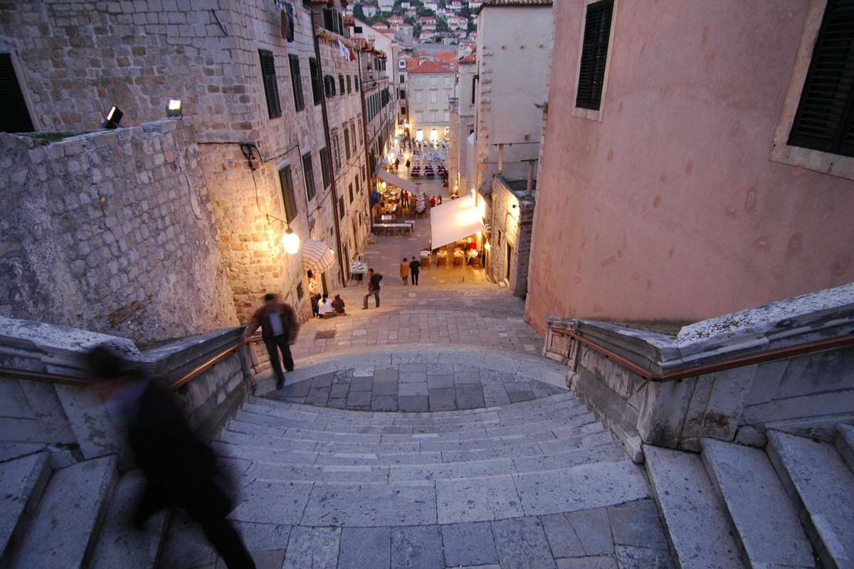 Jesuits Staircase in Dubrovnik