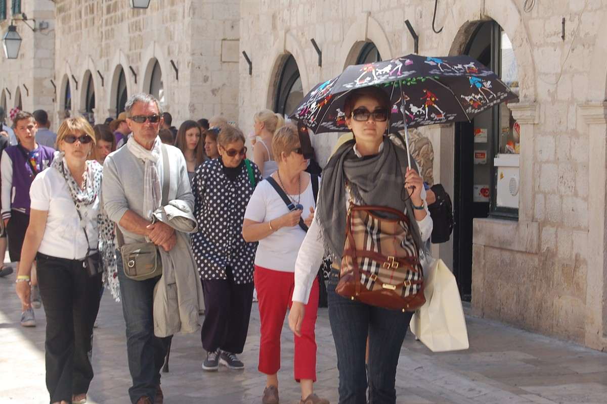 Stradun In The Sun
