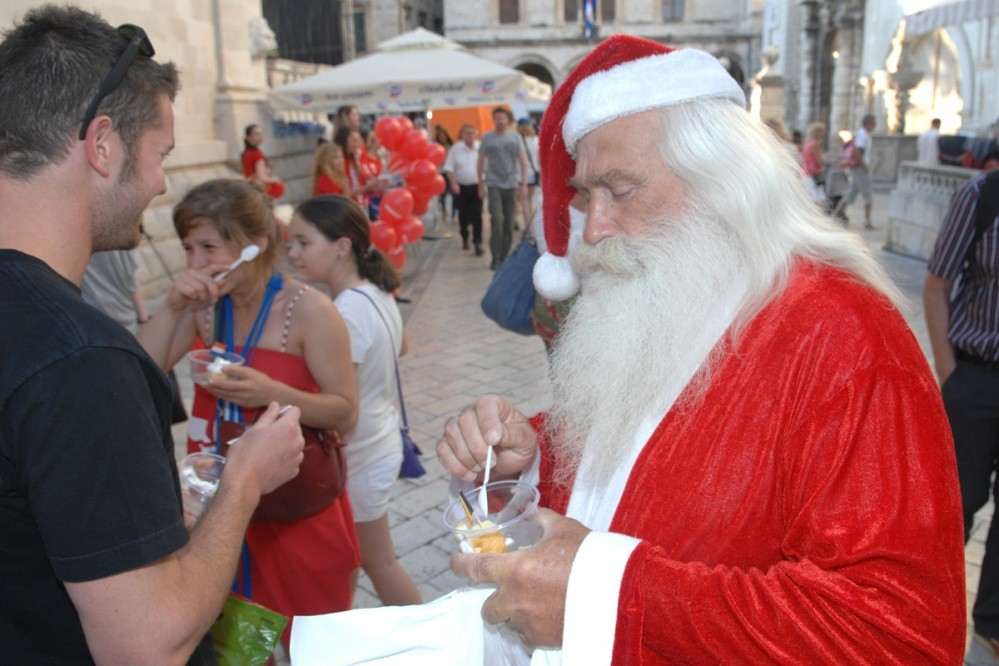 Santa Claus in Dubrovnik