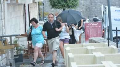 Summer storm hit Dubrovnik! 19 summer rain 9