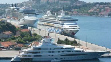 King of Silver's yacht docked in Dubrovnik!