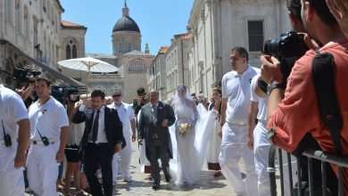 Fabiola Beracasa wedding Dubrovnik