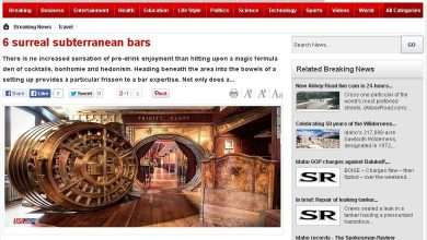 CNN: Cave bar More is one of the 6 world's best subterranean bars! 26 USANews Cave bar More