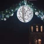 First Christmas light decorations on Stradun! 2 Christmas lights