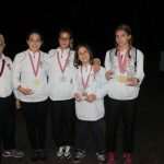 Golden Girls from Dubrovnik´s Karate Club Kakato 1 Karate klub Kakato