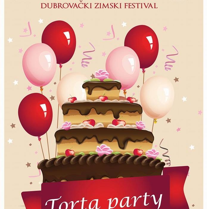 Street Cake Party on Stradun!