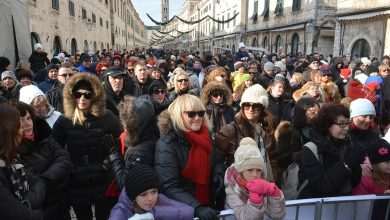 Dubrovnik's citizens celebrate from early morning 1 New Years Eve 2015