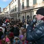 Dubrovnik's citizens celebrate from early morning 44 New Years Eve 2015