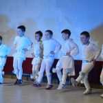 Little children from kindergarten Pile held their Christmas