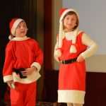 Little children from kindergarten Pile held their Christmas