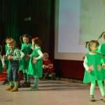 Little children from kindergarten Pile held their Christmas