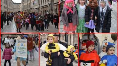 Dubrovnik’s carnival coloured the Stradun 8 Carnival Dubrovnik 2015