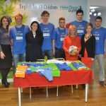 Water polo players and Helen Doron together for the children's home Maslina 20 Helen Doron