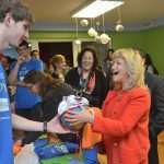 Water polo players and Helen Doron together for the children's home Maslina 2 Helen Doron