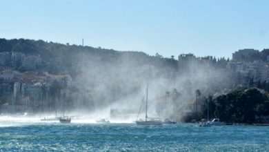 The white fluffy surprise in Dubrovnik 2 snijeg600