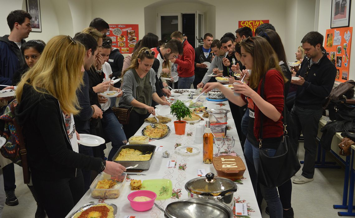 RIT students cooked dishes from all around the globe!