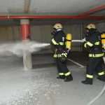 Firefighters extinguished the fire and saved the car! 21 Firemen