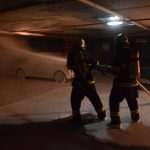 Firefighters extinguished the fire and saved the car! 16 Firemen