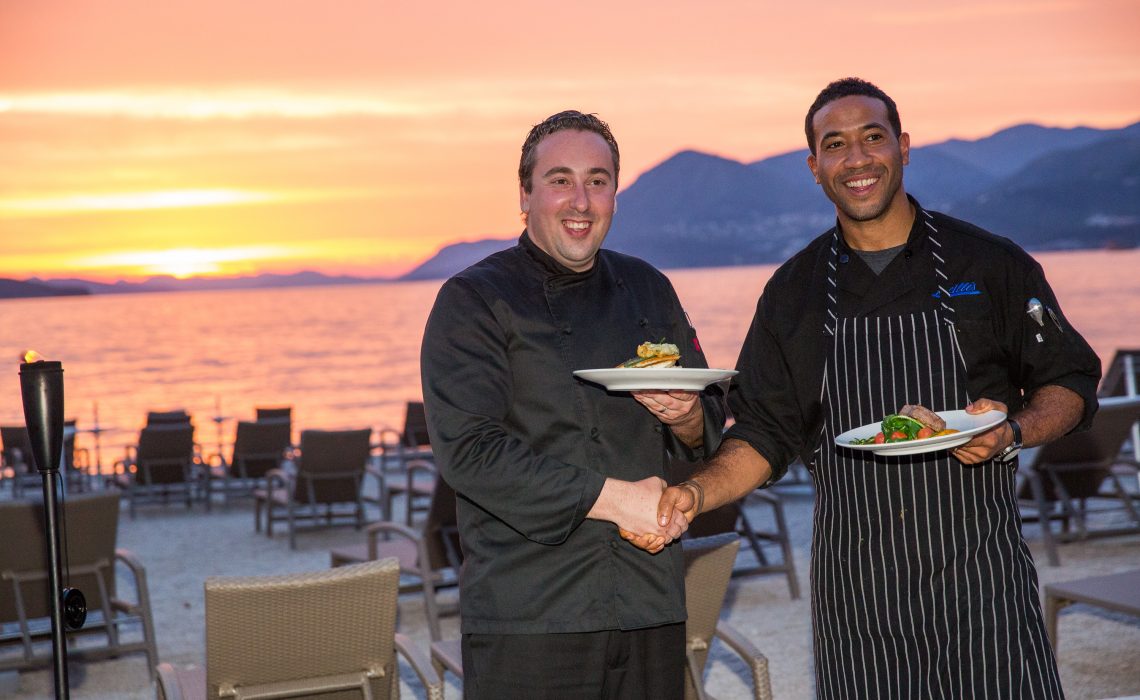 The Valamar Dubrovnik President Hotel 5 * held a unique culinary duel
