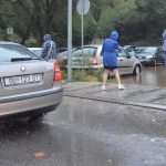 Rain in Dubrovnik: floods, traffic jams and torrents of water from Zvekovica to Dubrovnik 8 kisa 3