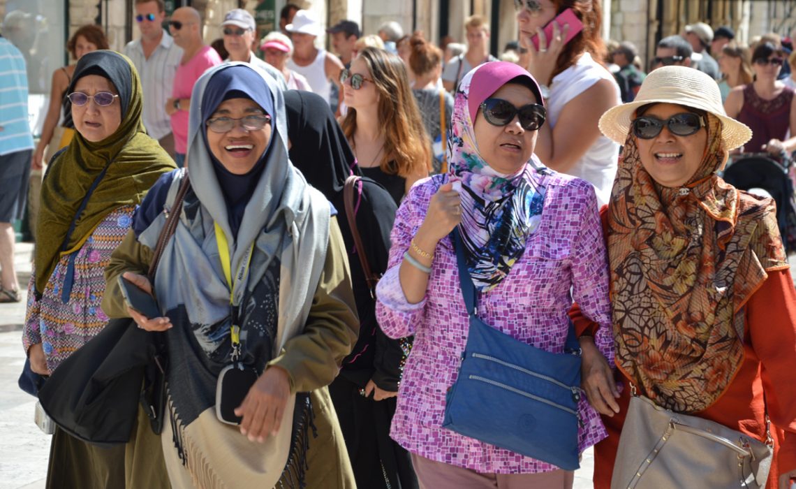stradun tourists