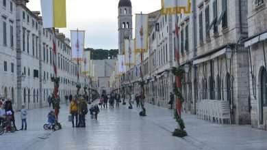 Photo: The Flags are Up! The Celebration of St. Blaise Begins! 10 standali 2