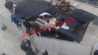 Landspeeder arrived on Stradun! Shooting of Star Wars begins! 22 podracer star wars just dubrovnik