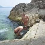 Photo Gallery: Swimming season has officially opened in Dubrovnik 3 kupaci uvalica058