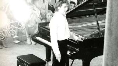 Dash of History: Maestro Pogorelich playing in Rector's Palace in 1985 12 Pogorelich 1985 01