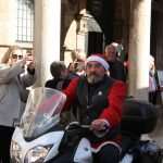 Photo Gallery: Big Santa Claus Bikers and Children Having Fun Together on Stradun 11 Moto Santas 11