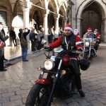 Photo Gallery: Big Santa Claus Bikers and Children Having Fun Together on Stradun 17 Moto Santas 17