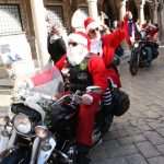 Photo Gallery: Big Santa Claus Bikers and Children Having Fun Together on Stradun 19 Moto Santas 19
