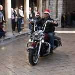 Photo Gallery: Big Santa Claus Bikers and Children Having Fun Together on Stradun 23 Moto Santas 23