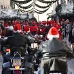 Photo Gallery: Big Santa Claus Bikers and Children Having Fun Together on Stradun 24 Moto Santas 24