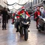 Photo Gallery: Big Santa Claus Bikers and Children Having Fun Together on Stradun 25 Moto Santas 25