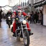 Photo Gallery: Big Santa Claus Bikers and Children Having Fun Together on Stradun 26 Moto Santas 26